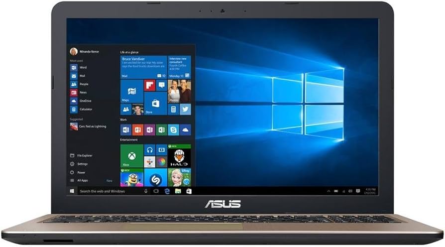 Notebook Asus X540 15,6