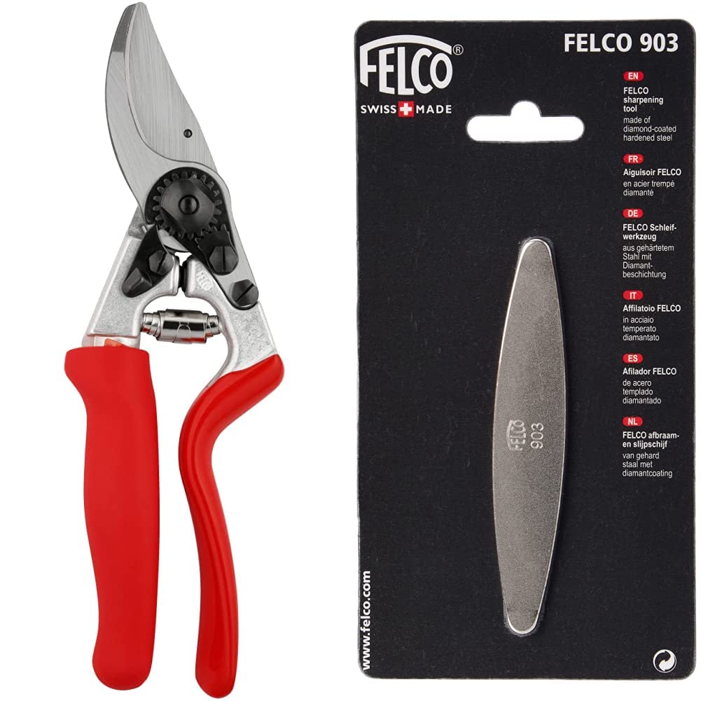 FELCO 7 sécateur de jardinier et pierre 903 pour l'entretien printanier des arbres