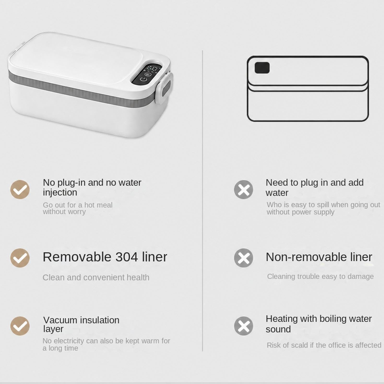 Eléctrica Inalámbrica Portátil Batería Recargable De 12000 mAh Gran