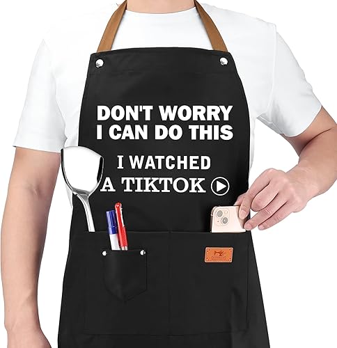 Regalos para papá, mamá, regalos de Navidad para el esposo de parte de la esposa, delantales de cocina, regalo de aniversario para hombres, mujeres,