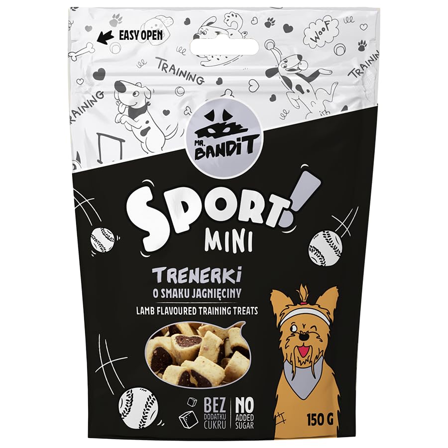 Mr. BanditMr Bandit Sport Mini Training Treats Lamb Flavour for Dogs 150Gm