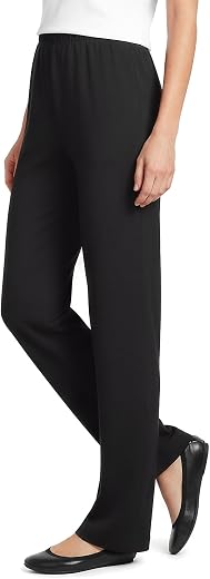 Lands’ End Womens Sport Knit High Rise Pants