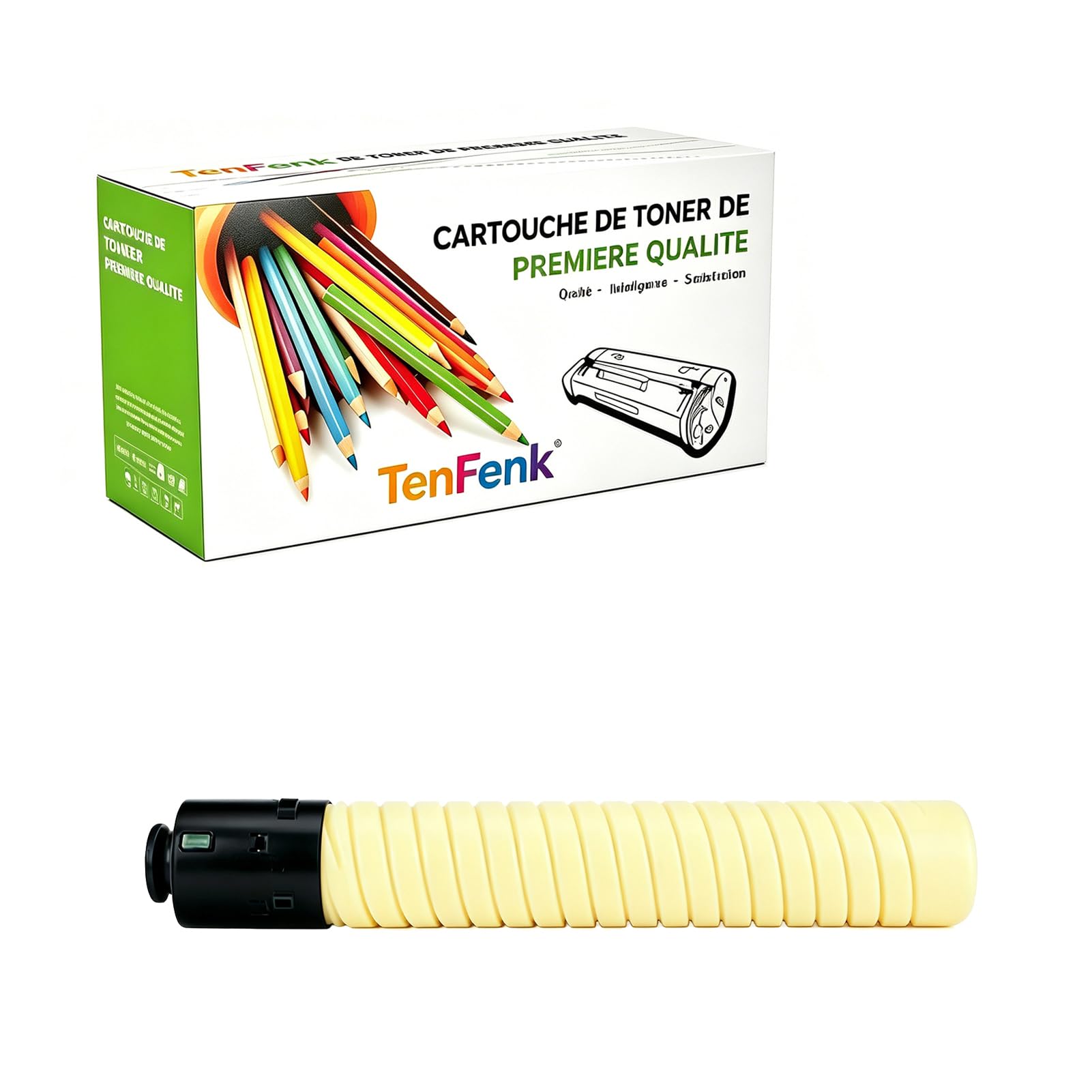 Kompatybilny zamiennik kasety z tonerem dla Ricoh C7100 828384 828387 828386 828385 do użytku z Ricoh Pro C7100 C7100S C7100SX C7100X C7110 C7110S C7110SX drukarką,Yellow
