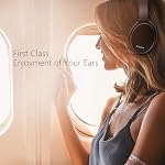 Srhythm NiceComfort 35 Active Noise Cancelling Headphones, Wireless Bluetooth 5.3, 50+ Hours Playtime, Fast Charging, Over-Ear Design