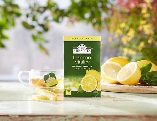 Miniatura 4 de Té inglés, té verde limón" - Etiquetado y bolsas de té envueltas en papel de aluminio