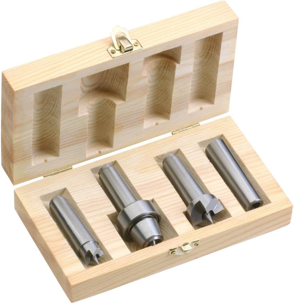 Black Friday 🔥 Grizzly Industrial H8021 - Live Center Set For Wood Lathe - MT2