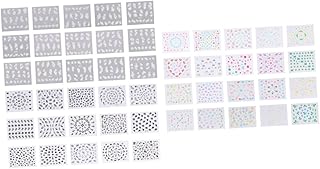 FOMIYES Nail Wraps Decals 50pcs Black Trim Nail Art Decoration 3d Stickers Nail Decoration Stickers Nail Art Polish Stickers Nail Decal Women Nail Art Sticker Flower Nail Stickers Gel