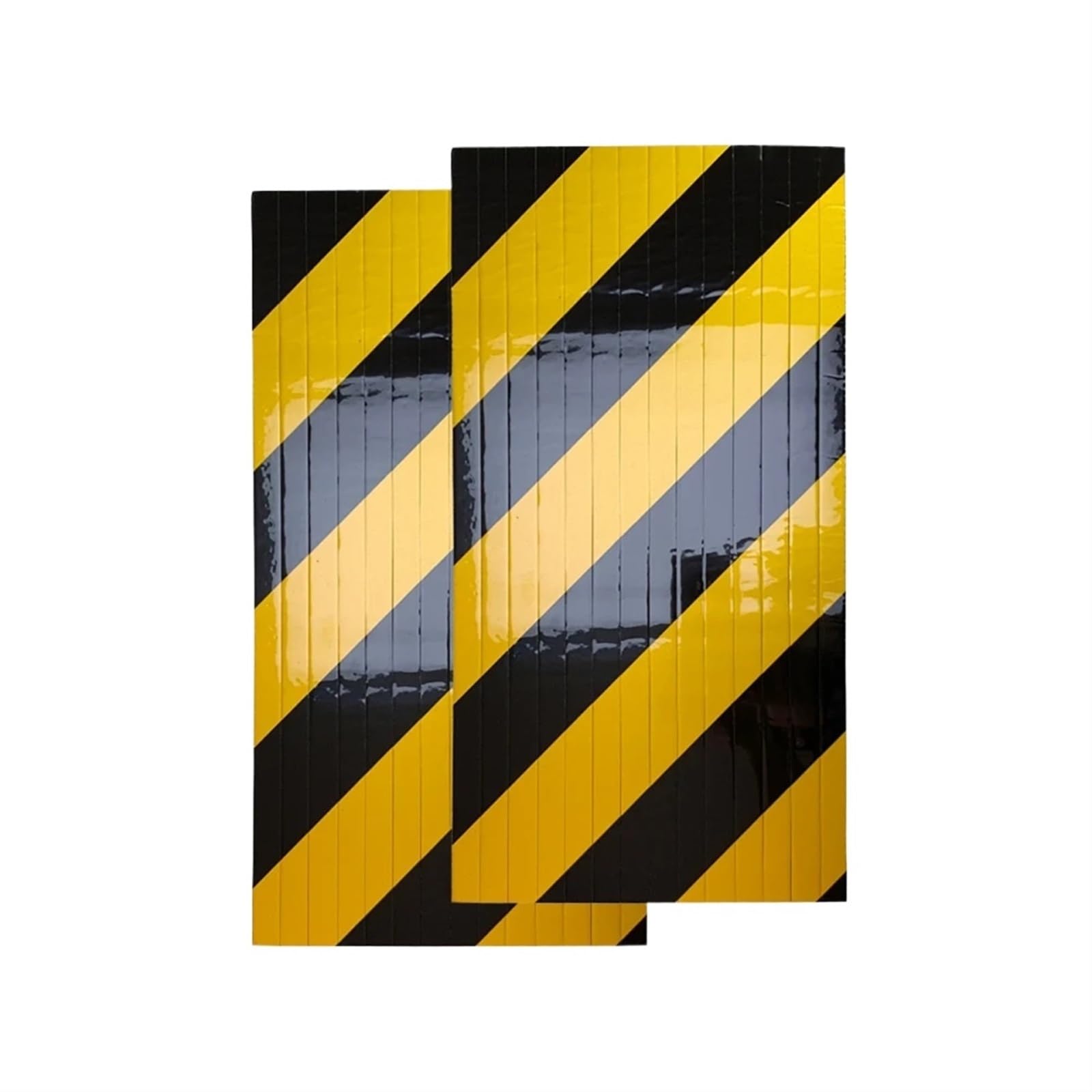 1/2/4 pièces protecteur de porte de garage de stationnement en mousse protecteur de mur de garage avertissement accessoires de voiture coin pare-chocs bord autocollant adhésif anti-rayures(2PCS Yellow