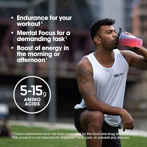 Miniatura 124 de Optimum Nutrition Amino Energy - Polvo energético para antes del entrenamiento con té verde, BCAA, aminoácidos, extracto de café verde, sabor