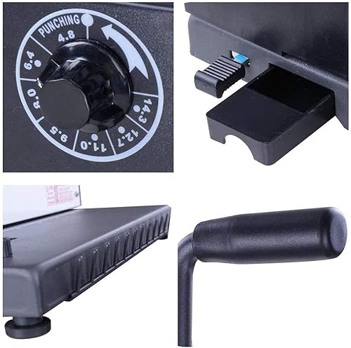 Miniatura 9 de INTBUYING Toda la bobina de alambre doble de metal de acero 34 agujeros 3: 1 punzonadora y máquina de encuadernación con bobinas espirales de 300