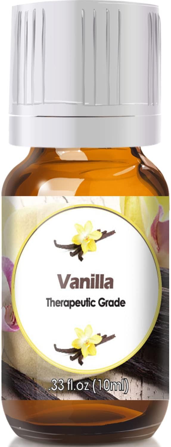 Vanilla Essential Oil 10 mL Pure for Aromatherapy and Diffuser (0.33 fl oz)