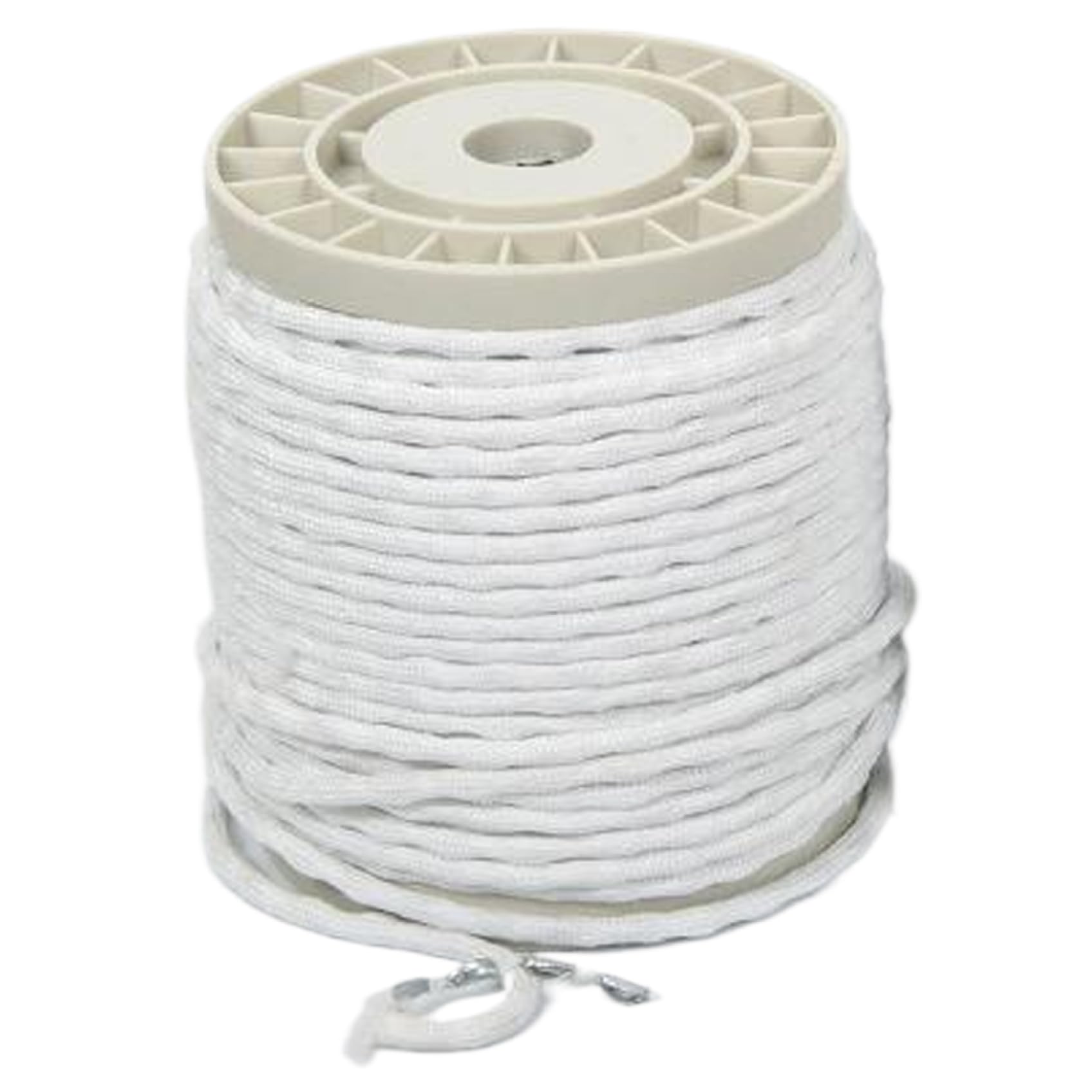 NASSMOSSE Curtain Weights Tape, 5.5 Yard Heavy Lead Curtain Wire, Alloy Drapery Weights Rope, Sturdy Lead Wire, Weight for Outdoor and Heavy Duty Curtains