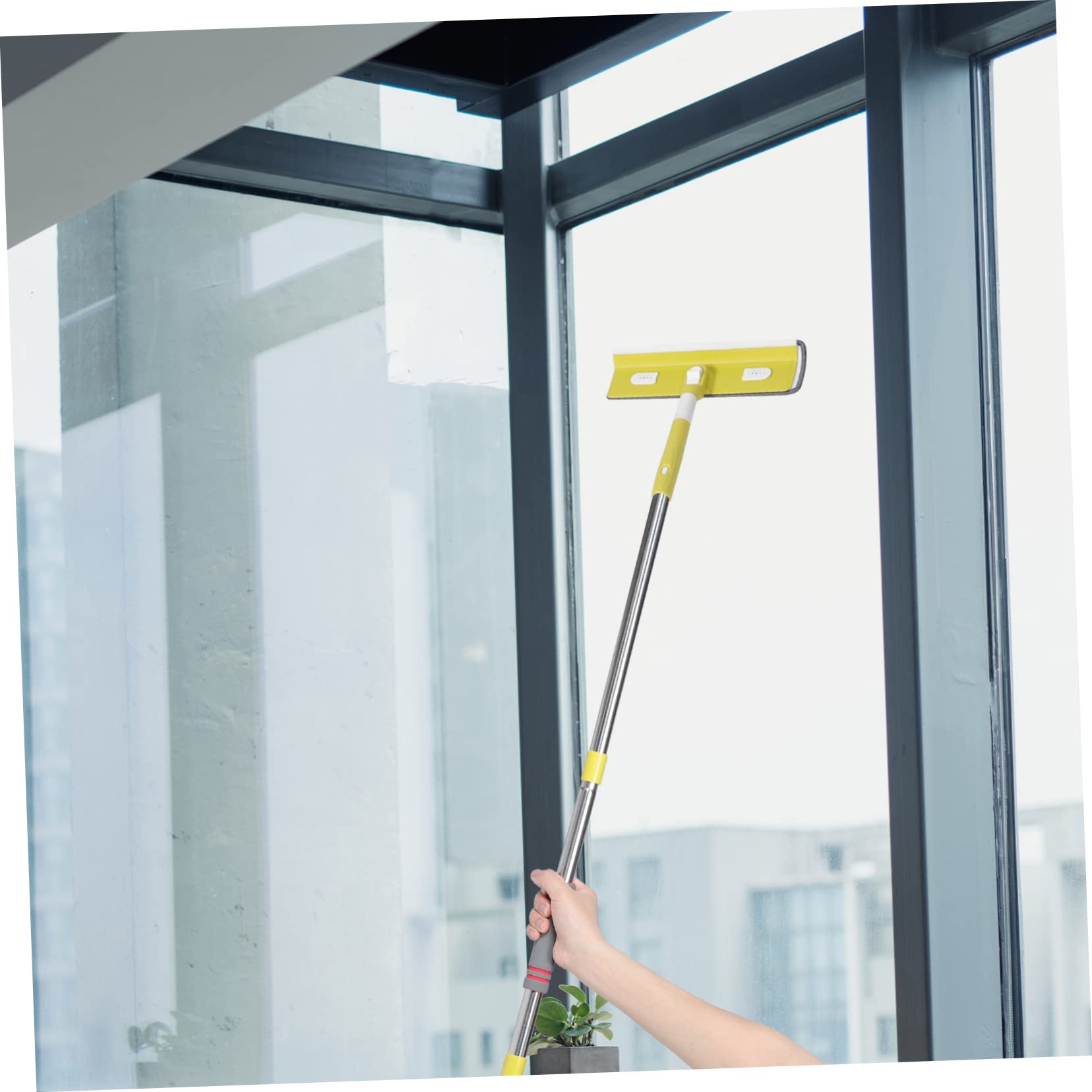 Yardenfun Teleskop Staubwedel mit Mikrofaser Leicht Fusselfrei Ausziehbar für Jalousien Deckenventilatoren Schwer Erreichbare Stellen Fenster und Haushaltsreiniger Langlebig Teiliges