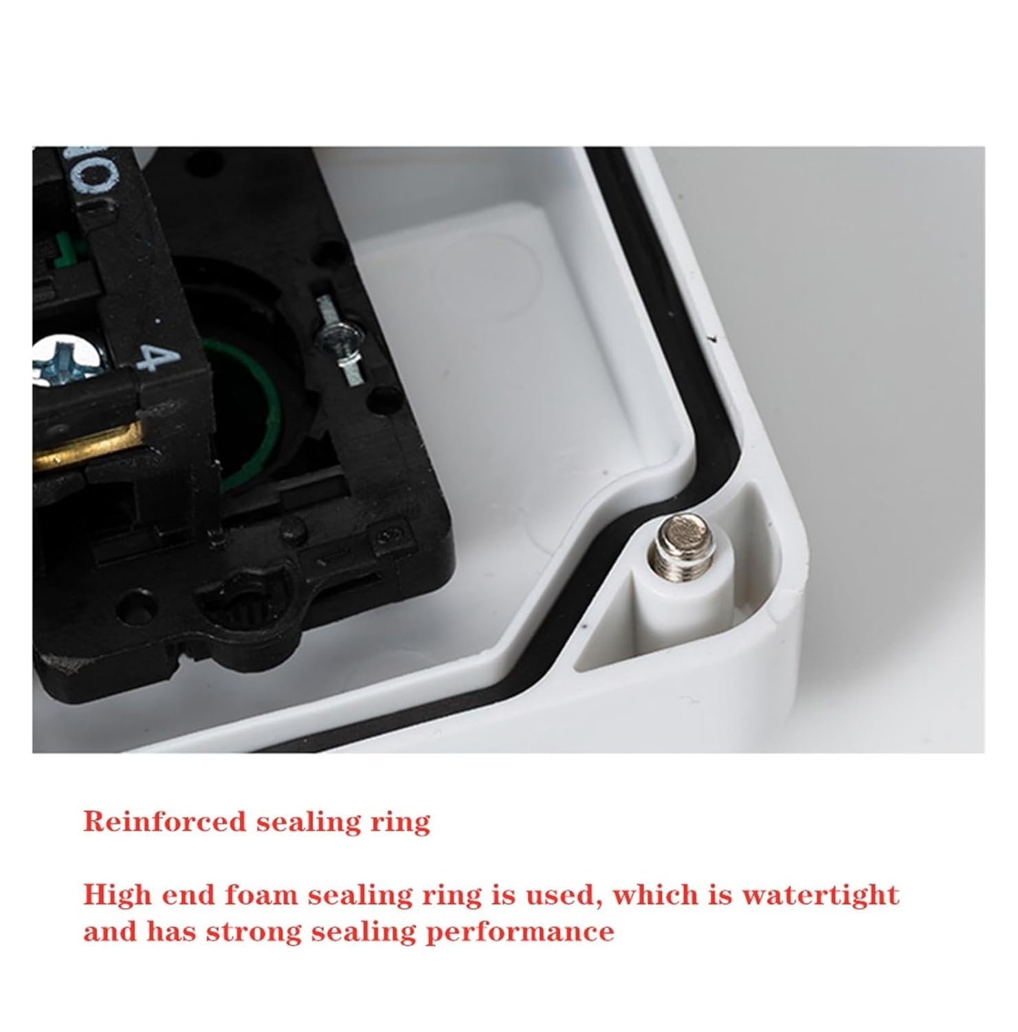 Start Stop self-Sealing Waterproof Button Switch Emergency Stop Industrial Handheld Control Box with Arrow Symbol (Color : NO-8)