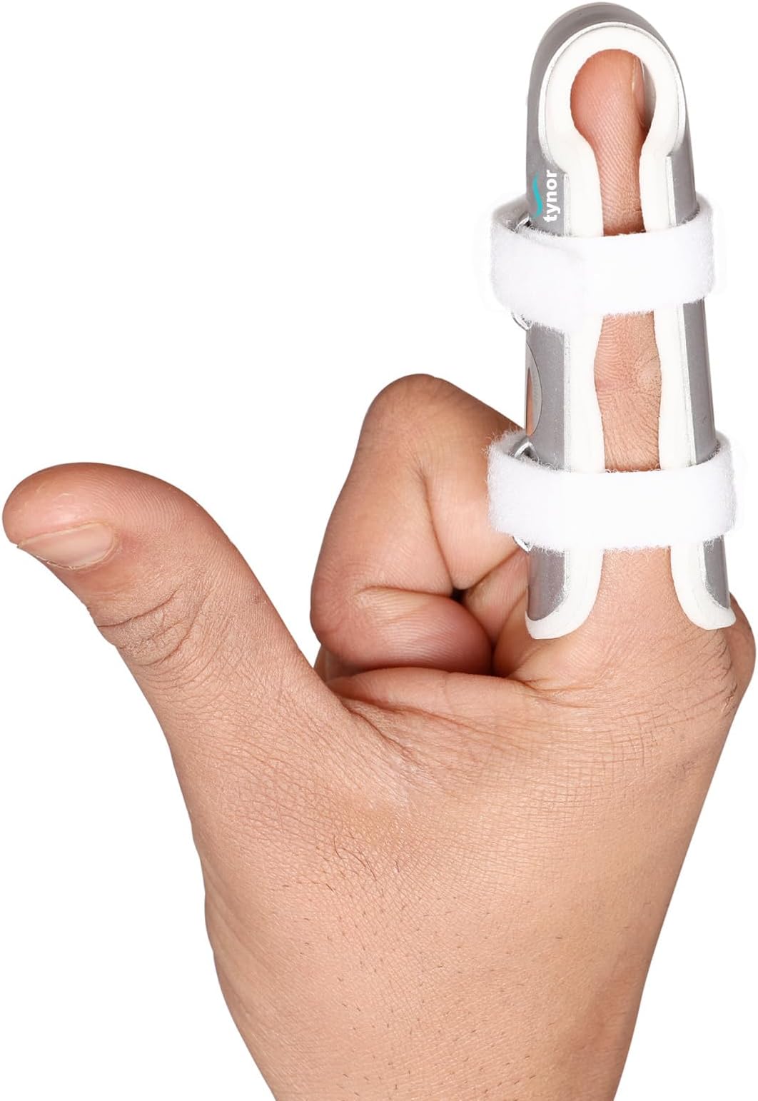 Tynor Finger Cot, Silver, Medium, 1 Unit