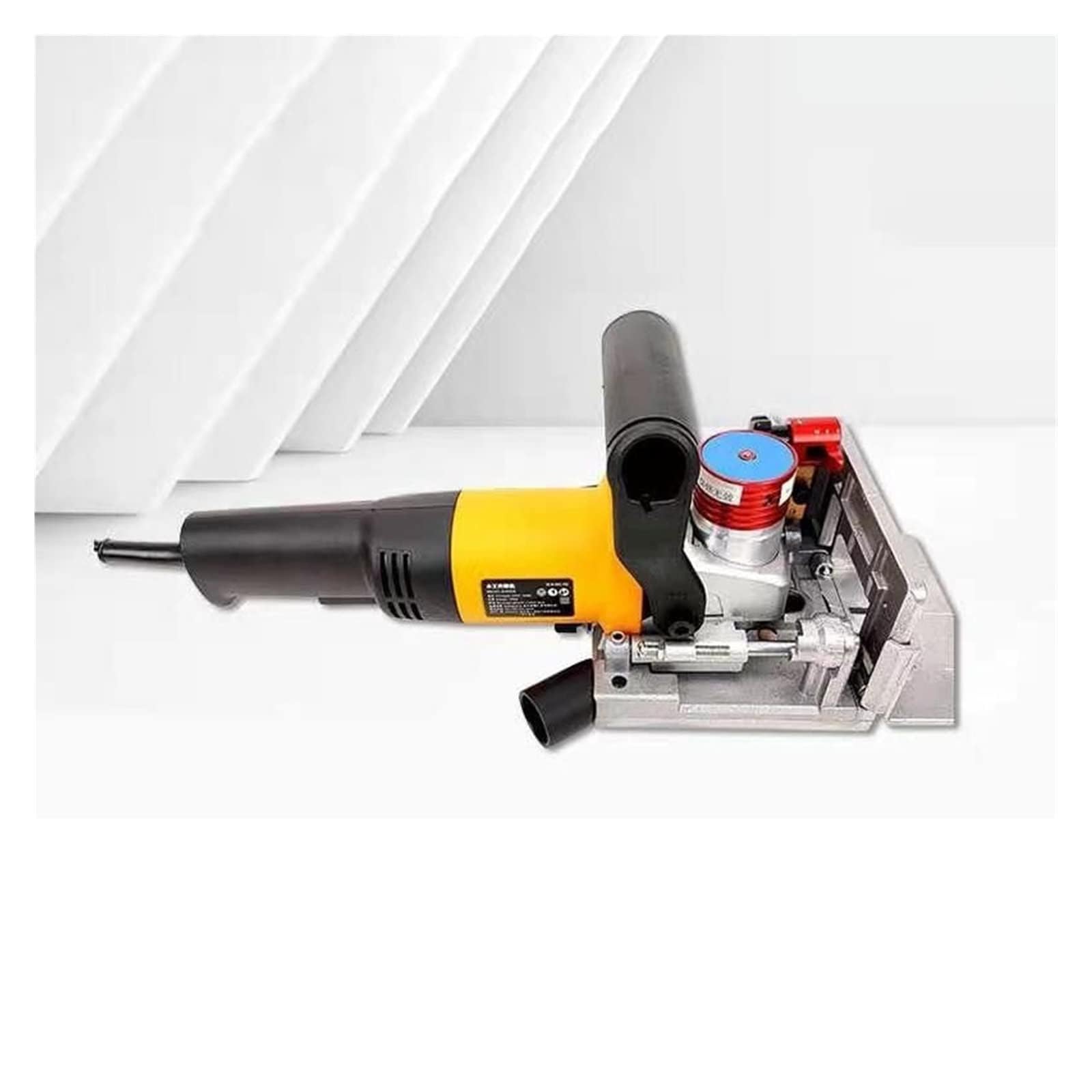 Máquina Ensambladora De Galletas, Ranuradora De Madera De 750 W Para Empalme De Madera Invisible Sin Perforaciones Y Unión De Paneles, Ángulo Ajustable Para Trabajos De Carpintería De Precisión.