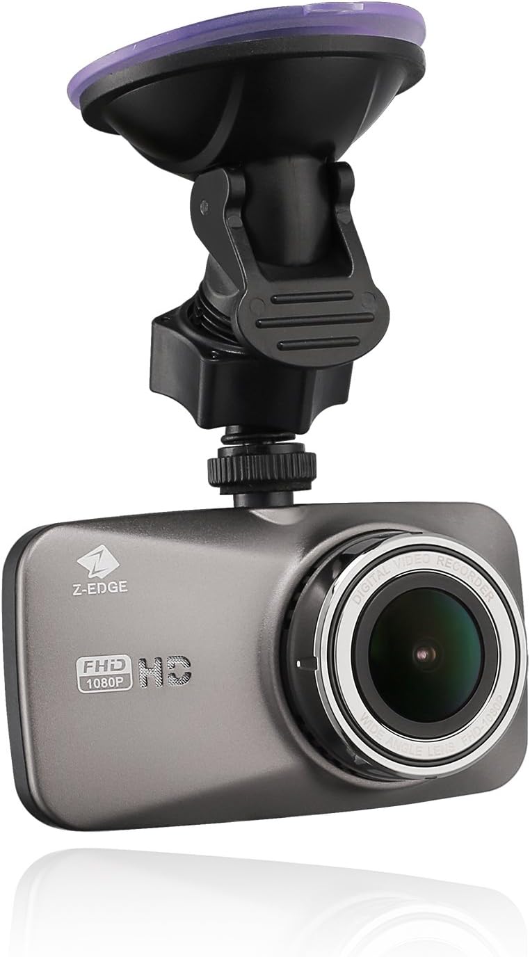 ZEDGE Dash Cam, Dashboard Camera Recorder with Sony Exmor Sensor, FHD