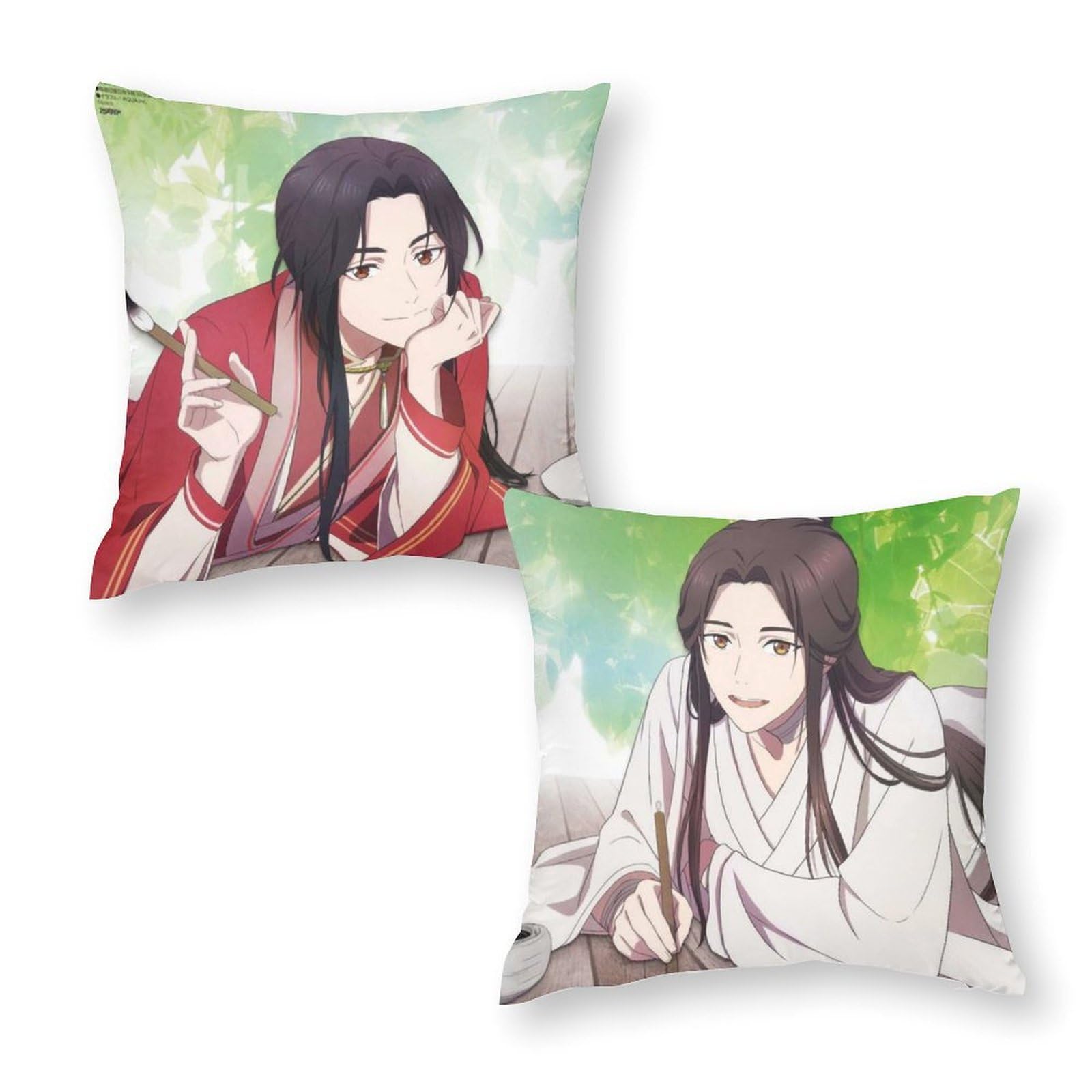 Amazon.co.jp: 天官賜福 クッションカバー 45 45 2枚セット ミニマ 
