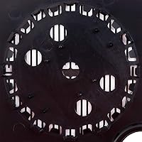 Vista 5 de Brock - Juego de espejos de repuesto para puerta lateral eléctrica para conductor y pasajero, vidrio y bases calentadas para camioneta Silverado