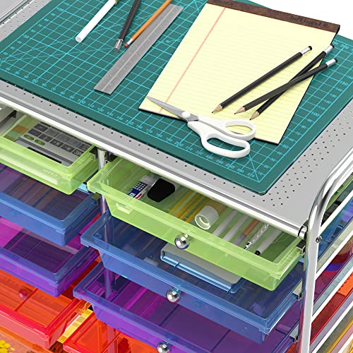 Simple Houseware 12-Drawers Rolling Storage Cart, Multicolor #TOP3