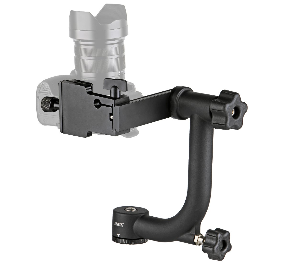 ayex Gimbal Tripod Head, głowica statywu do telefonotografii, zdjęć sportowych i przyrodniczych