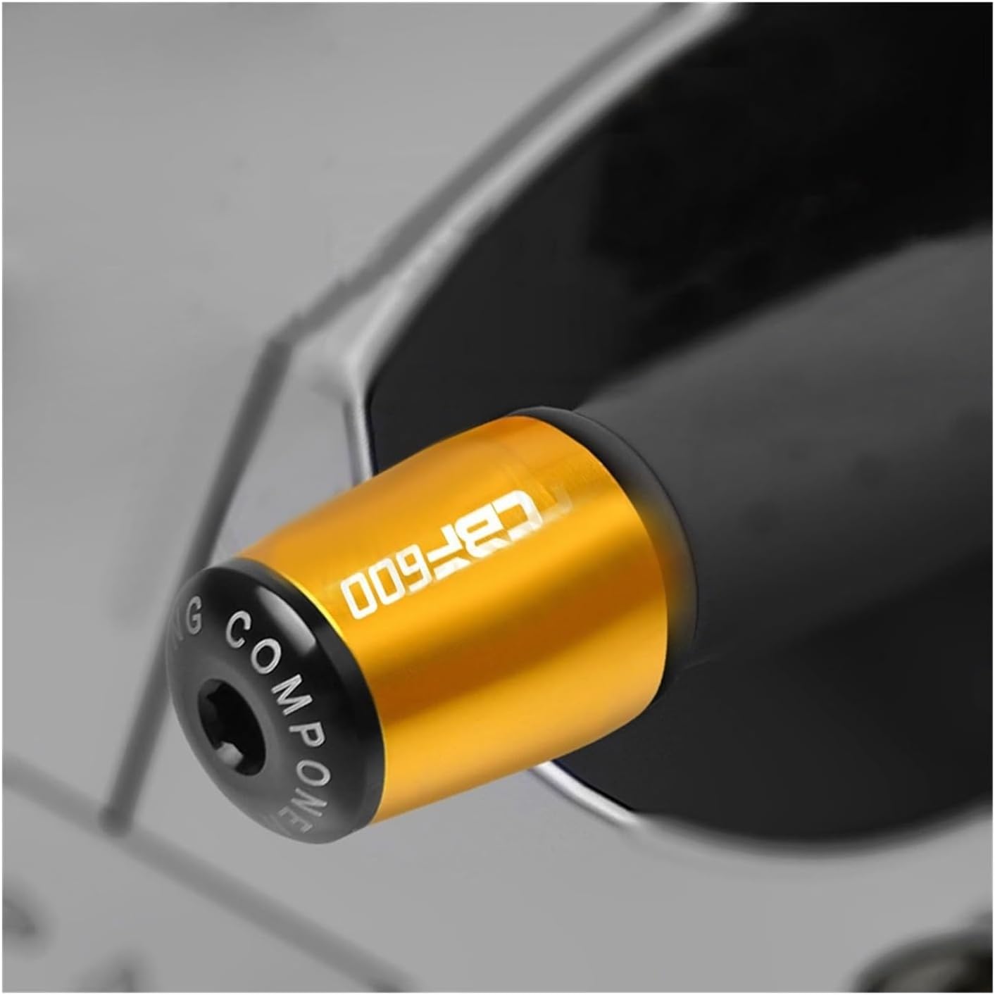 Motorcycle Accessories Handlebar Hand Grips Handle Bar End Cap Compatible with Hon Da CBF600/SA CBF 600 SA 2006-2013 2012 2011 2010 Grips Bar Ends