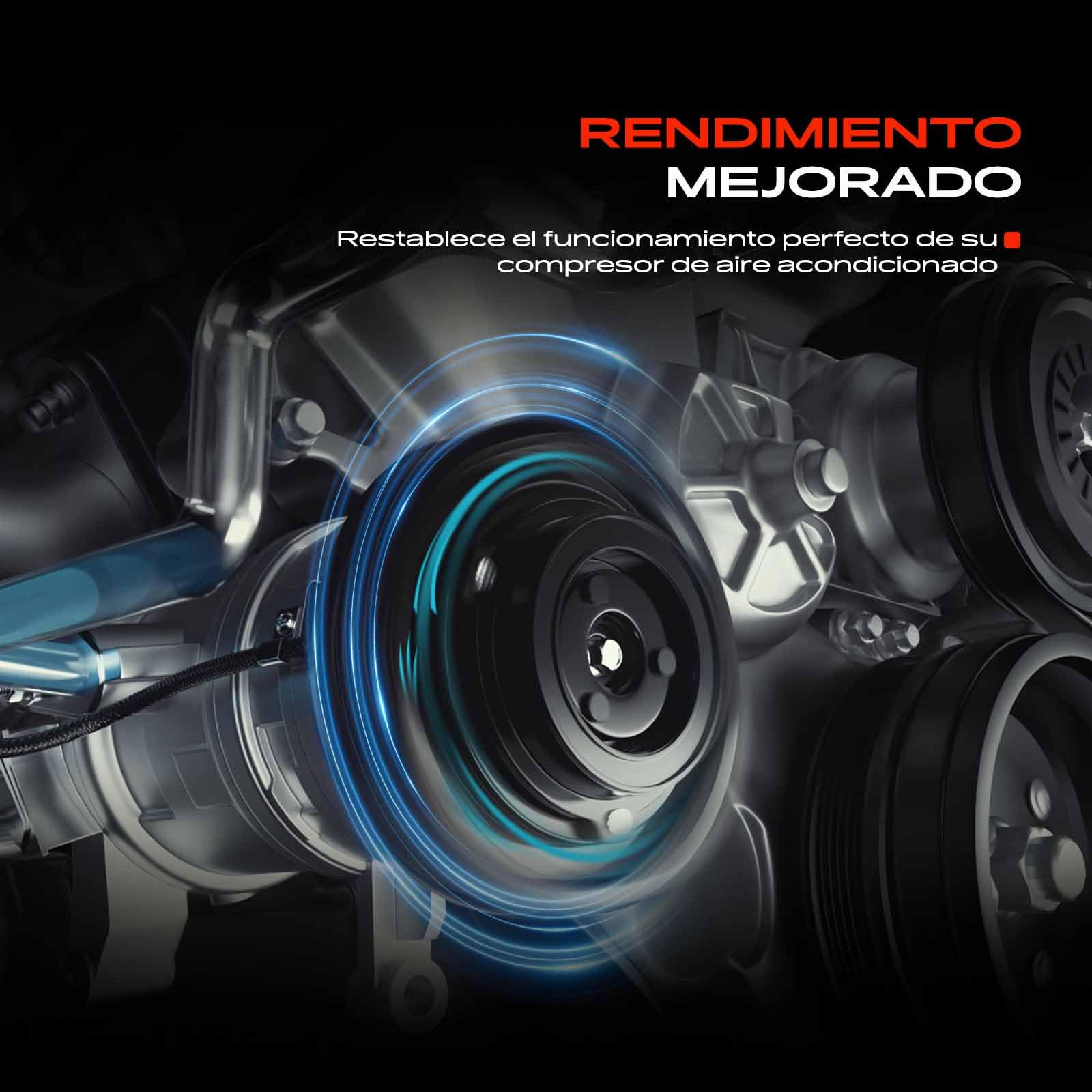 Frankberg Compresor Magnético AC Compatible con A4 Avant 8E5 1.9 TDI A4 8E2 1.9 TDI A6 Avant 4B5 4B6 1.9 TDI A4 Avant 8E5 1.9 TDI q.u.a.t.t.r.o A6 4B2 4B4 1.9 TDI 8E0260805AB,8E0260805D
