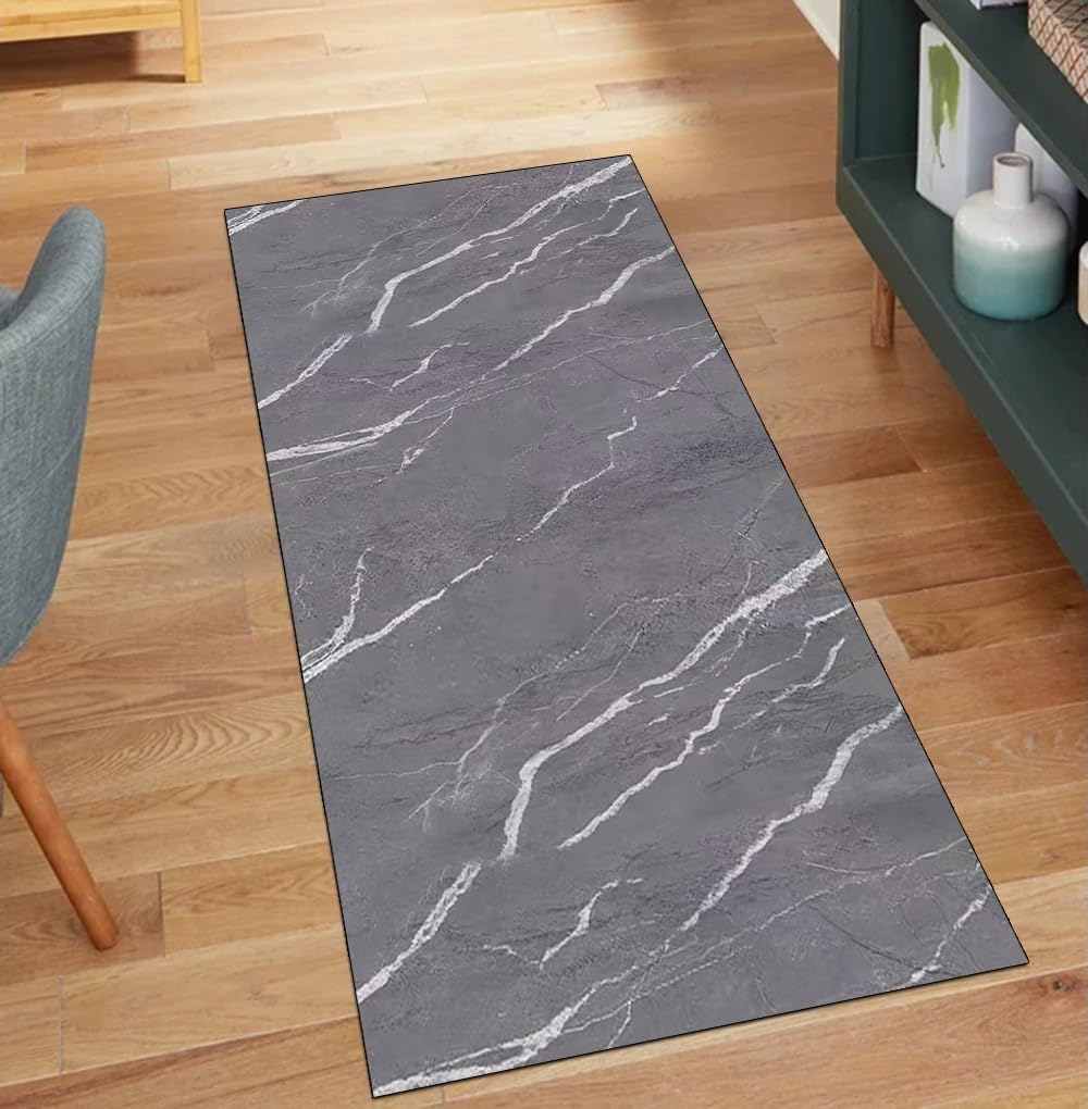Alfombra de salón abstracta con acabados premium lavables y textura de alta densidad