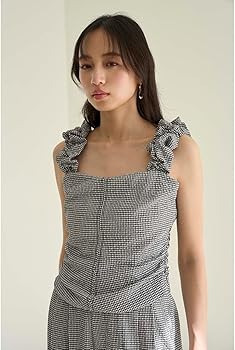 Amazon | [スナイデル] デザインパフスリーブブラウス