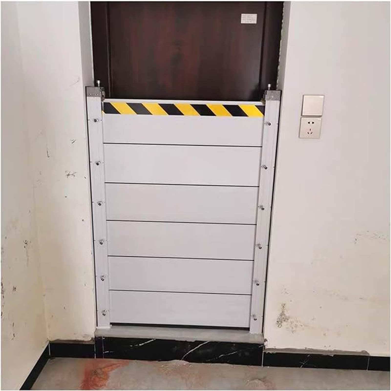 Clapet anti-inondation en aluminium robuste avec montage facile