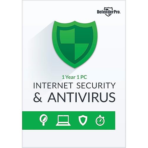 Defender Pro Internet Security & Antivirus 1 YR 1 PC [Download]
