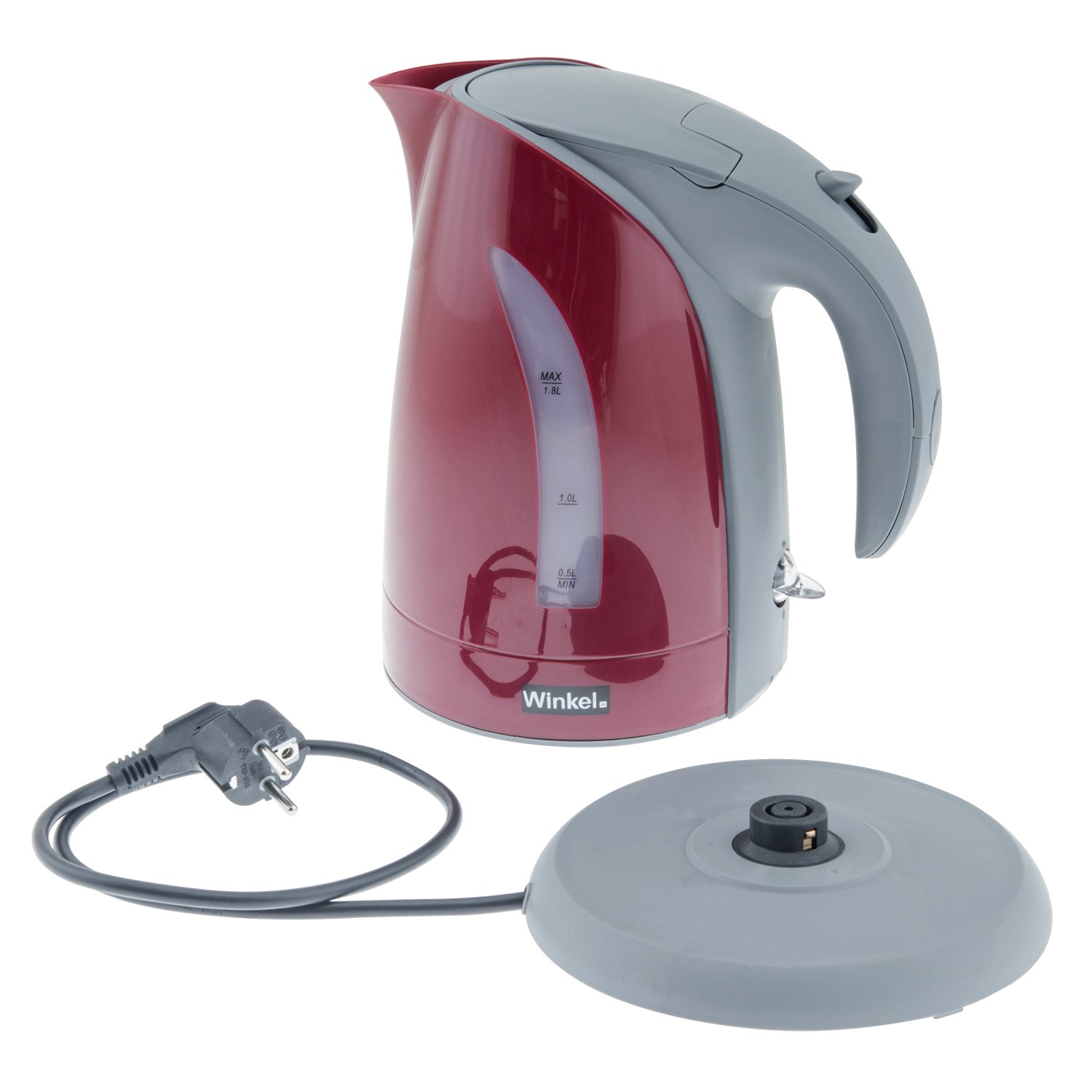 SW8R + TOS7 - Hervidor de agua (1,8 L, 2200 W, incluye rejilla para pan de 2 ranuras)