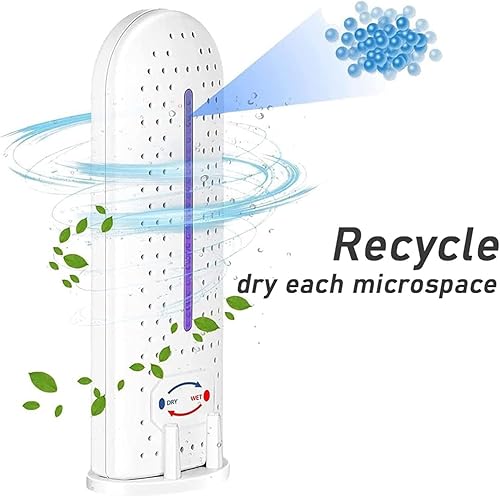 Miniatura 4 de Deshumidificadores para sótanos, deshumidificador para pistola segura para deshumidificador húmedo Rid, para espacios cerrados, armario y armario, 1