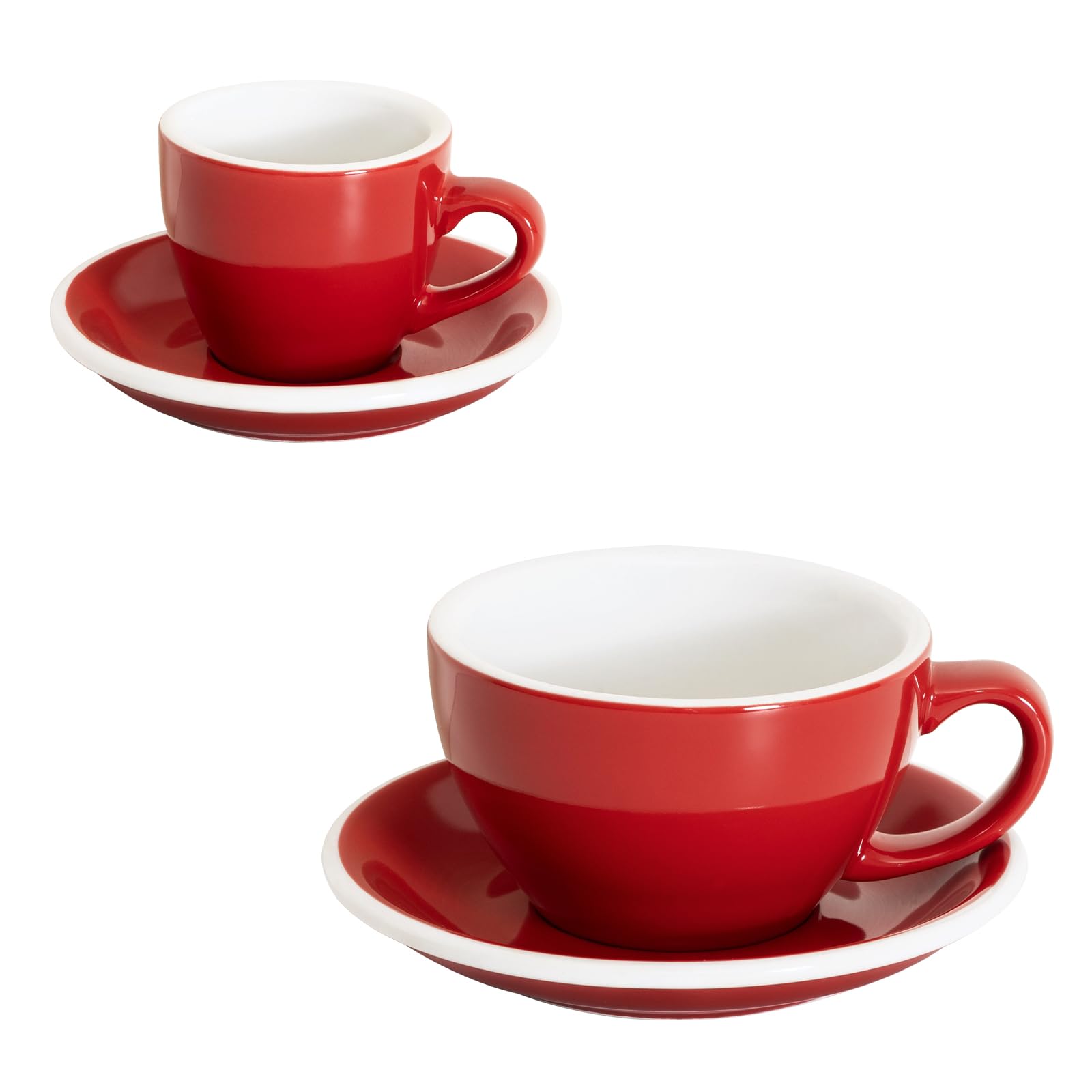Amazon.com | Loveramics Set of 1 x 300ml Latte Art Cup Saucer + 1