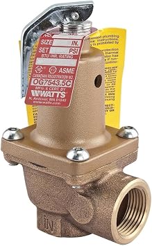 Watts Boiler Pressure Relief Valve 174A-3/4-150 - 1 Each