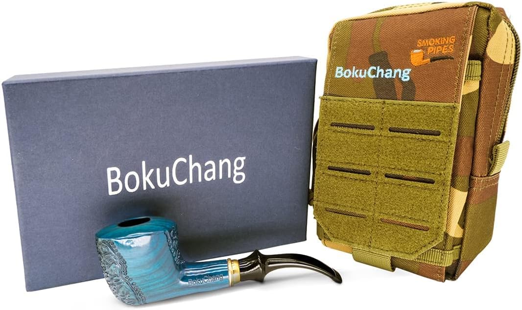 Tobacco pipe Kit BokuChang handmade smoking pipes set Father&amp;amp;#39;s Day Gift