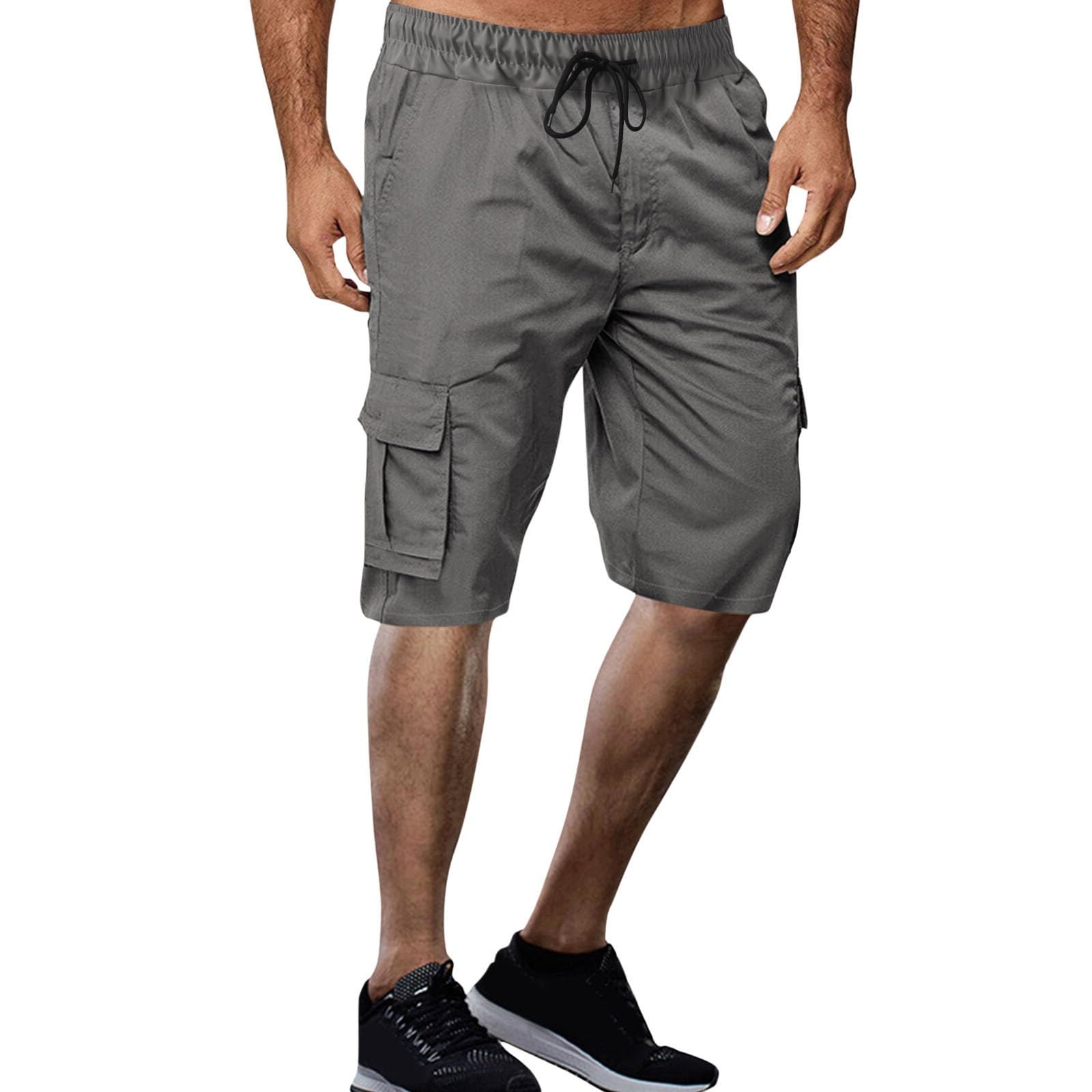 Fishing Shorts: Snoiluo Stretch Cargo Shorts