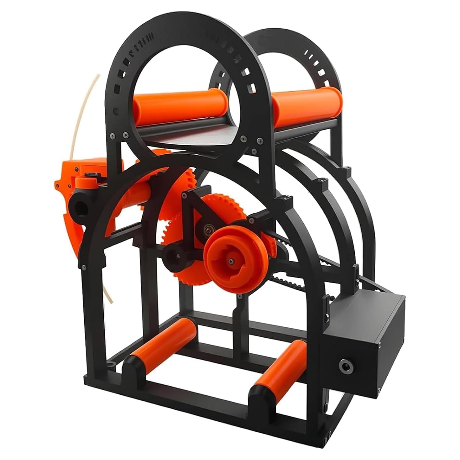 Bobinador de filamento 3D, bobinador eléctrico de consumibles, rotación suave, diseño modular extraíble para entusiastas de la impresión 3D