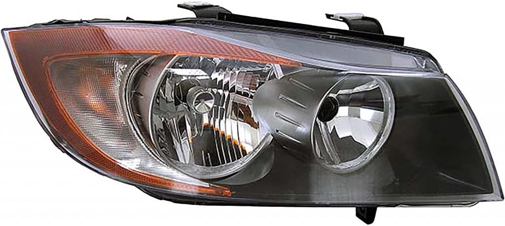 KarParts360 For 2007 2008 BMW 328xi Headlight Assembly Pair Driver and Passenger Side w/Bulbs For BM2502133 BM2503134