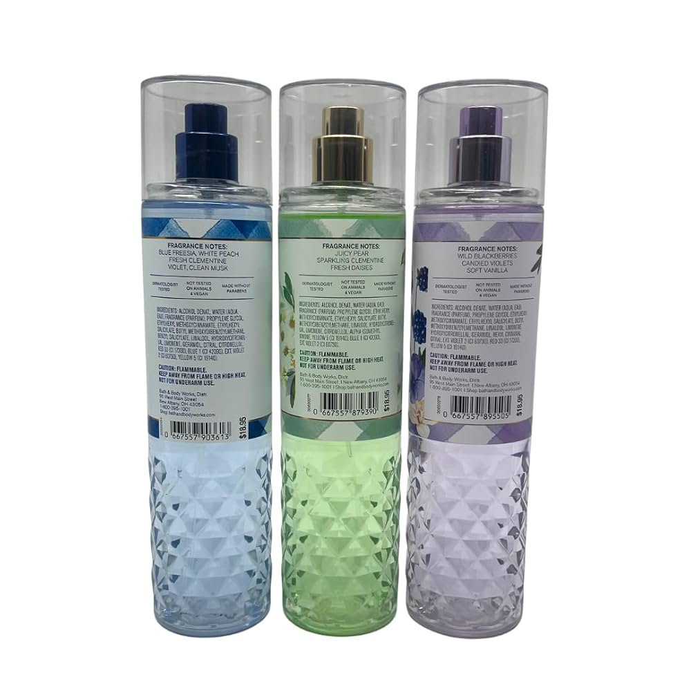 専用 Bath and Body Works Fragrance Mist 3 Amazon.com : Bath & Body Works Fragrance Mist 3-Pack 8oz
