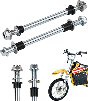 MX650 Front & Rear Axles Bolt With Spacers Nuts Washer Bundle for