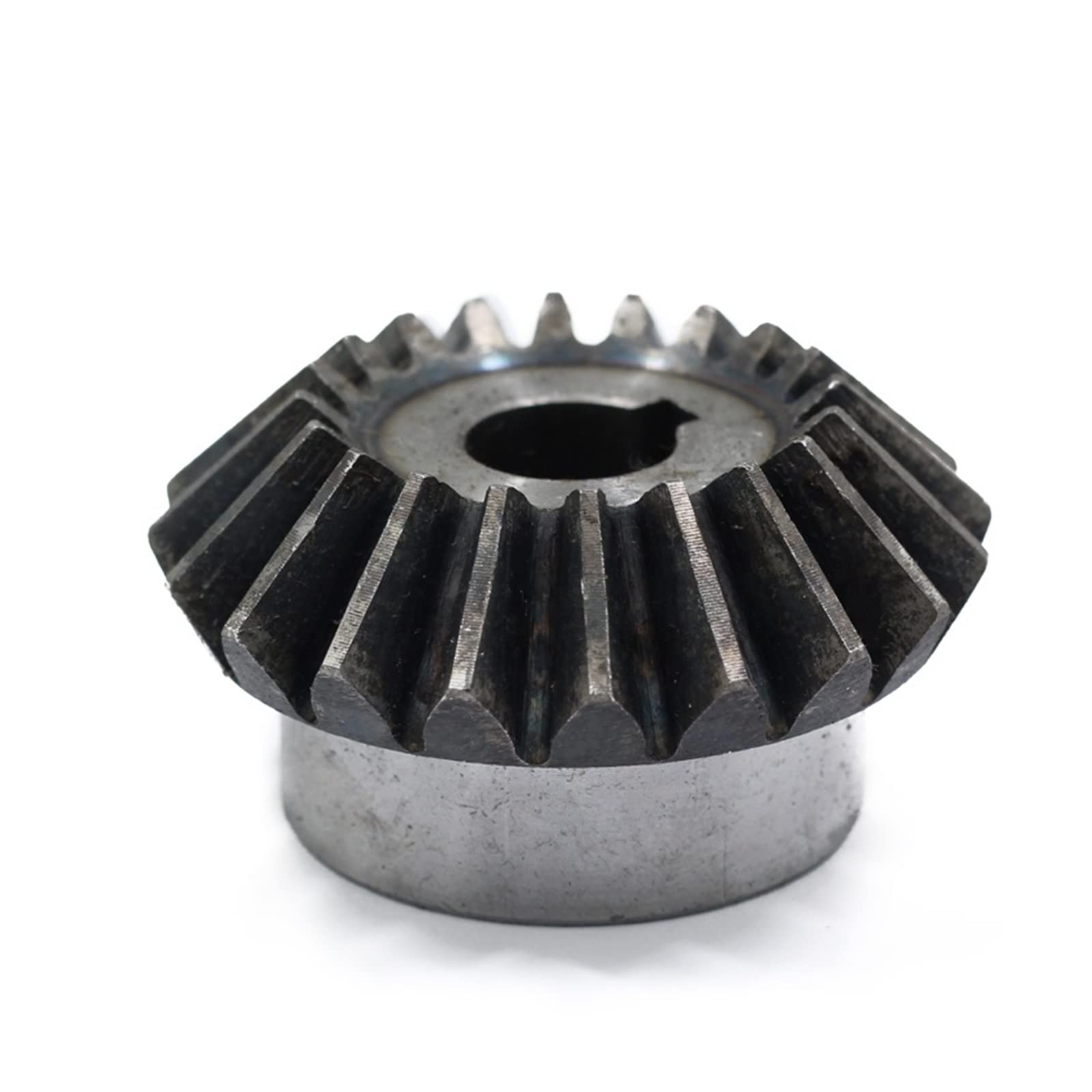 Durable 3mod Bore 20/22/25/28/30/32/35/40/45/48/50mm Bevel Gear Carbon Steel Hard Tooth 1 to 1 Bevel Gear for Cnc Machine ( Hole Diameter : 40mm keaway 12mm , Number of Teeth : 30 Teeth )