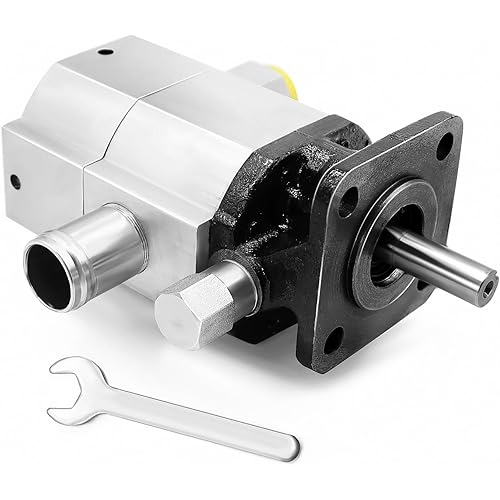 13GPM 2 Stage 3000PSI Hydraulic Log Splitter Pump Aluminum Hydraulic Gear Wood Splitting Machine Pump (13GPM 3000PSI)