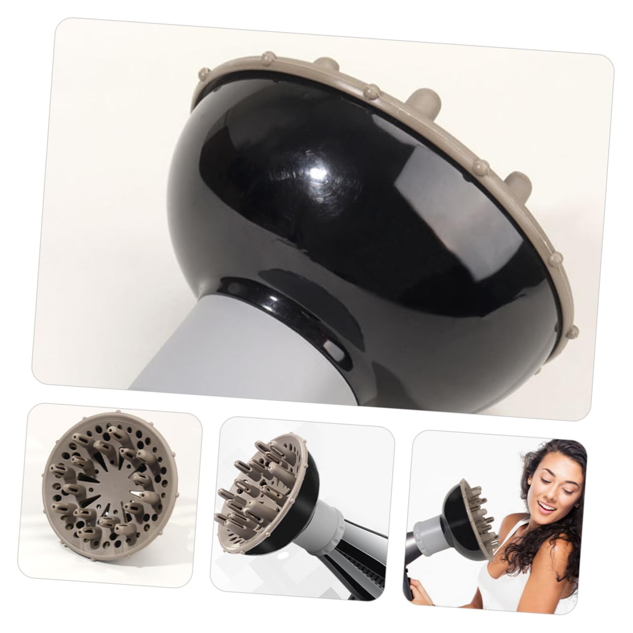 Mikinona Hair Dryer Cover Hair Diffuser for Blow Dryer Salon Accessory Lightweight Durable Design