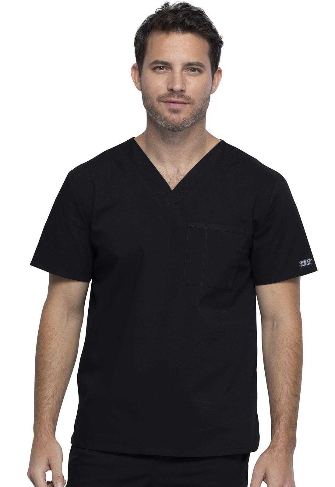 Workwear Men & Women Scrubs Top Tuckable V-Neck WW644