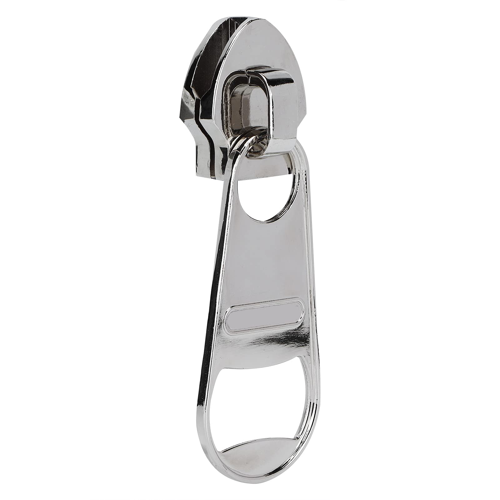 Décapsuleur en alliage de zinc aimanté style fermeture éclair haut de gamme