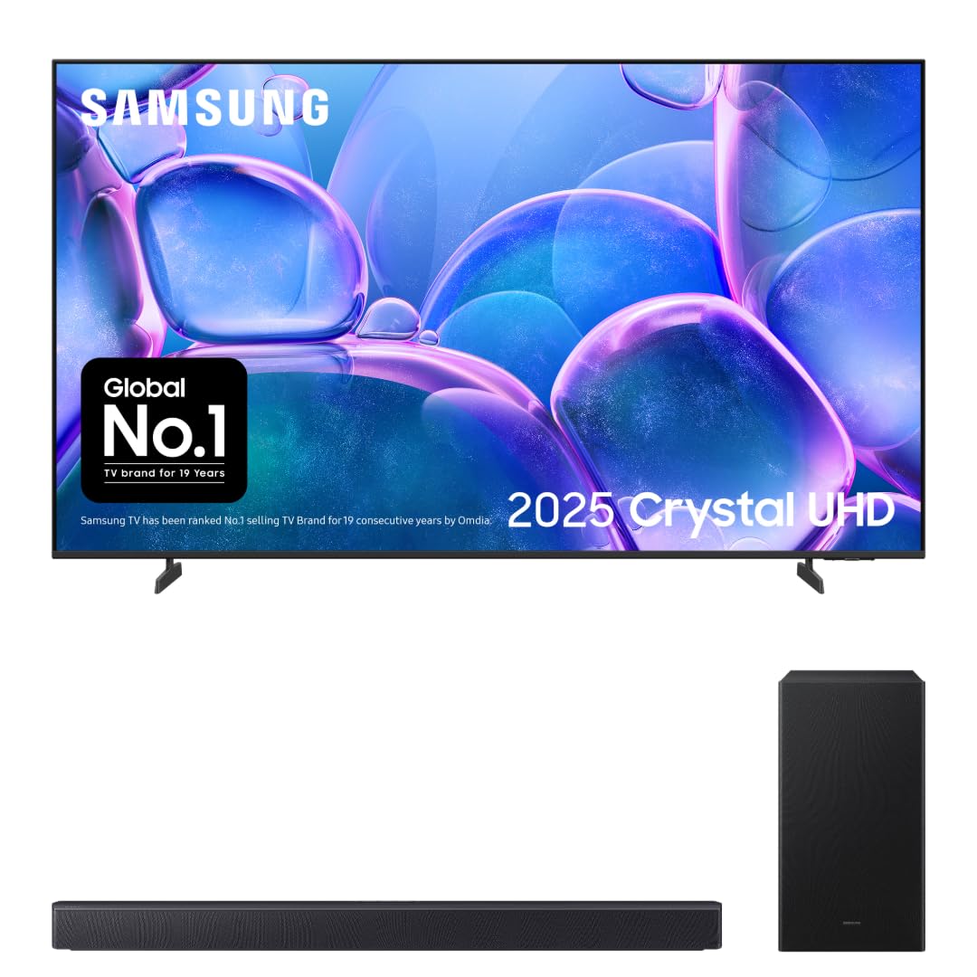 Samsung Crystal UHD 43" U7000F TV with B650F Soundbar — view 7