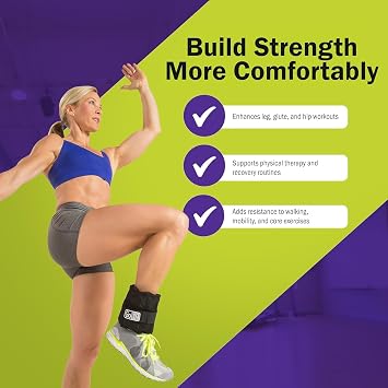 Adjustable Ankle Weights by GoFit