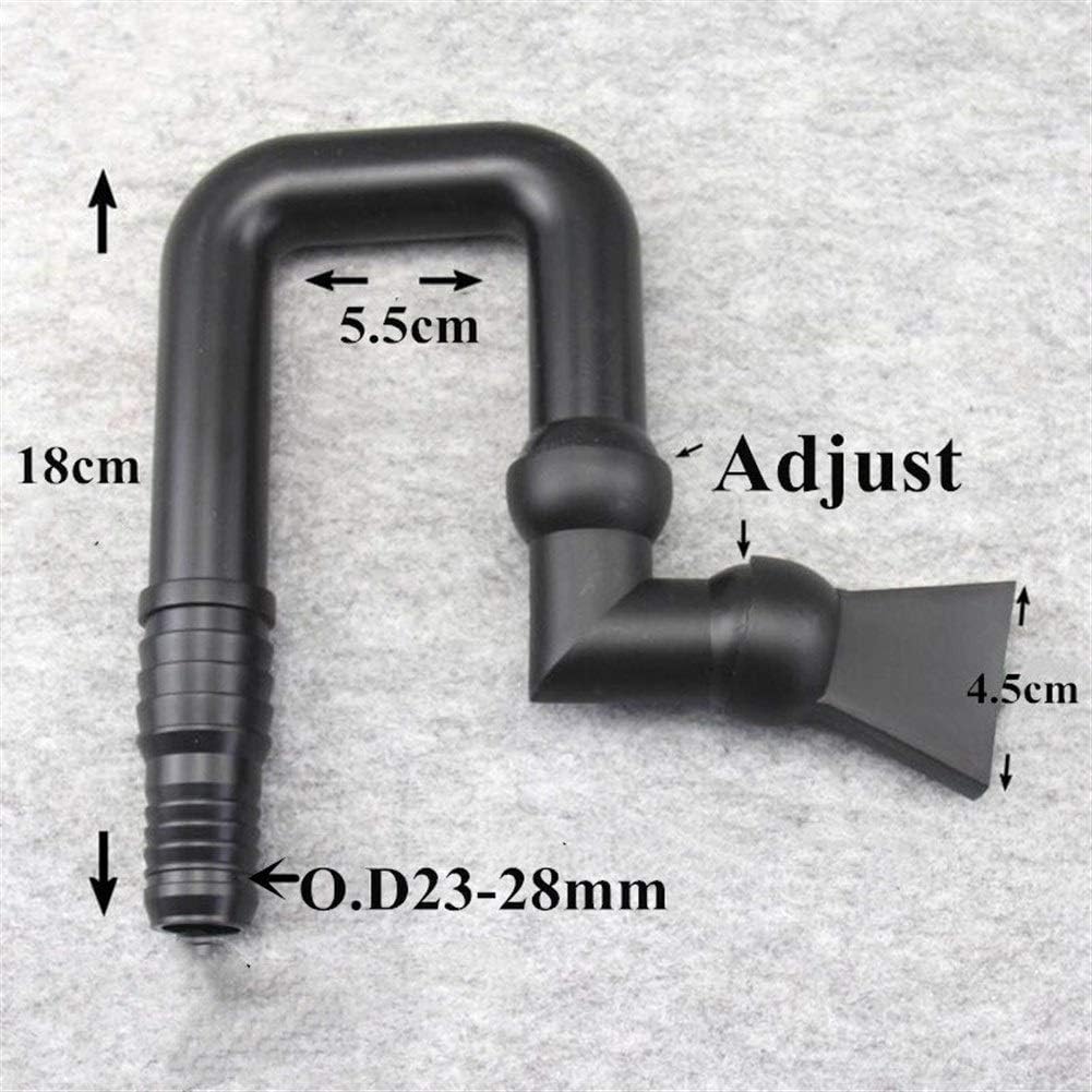 Accessories Repair 5pcs Multi Angle Adjustable Water Outlet Fittings for Fish Tank Aquarium Pump Duckbill Nozzle Pipe Fitting (Color : 1pcs)