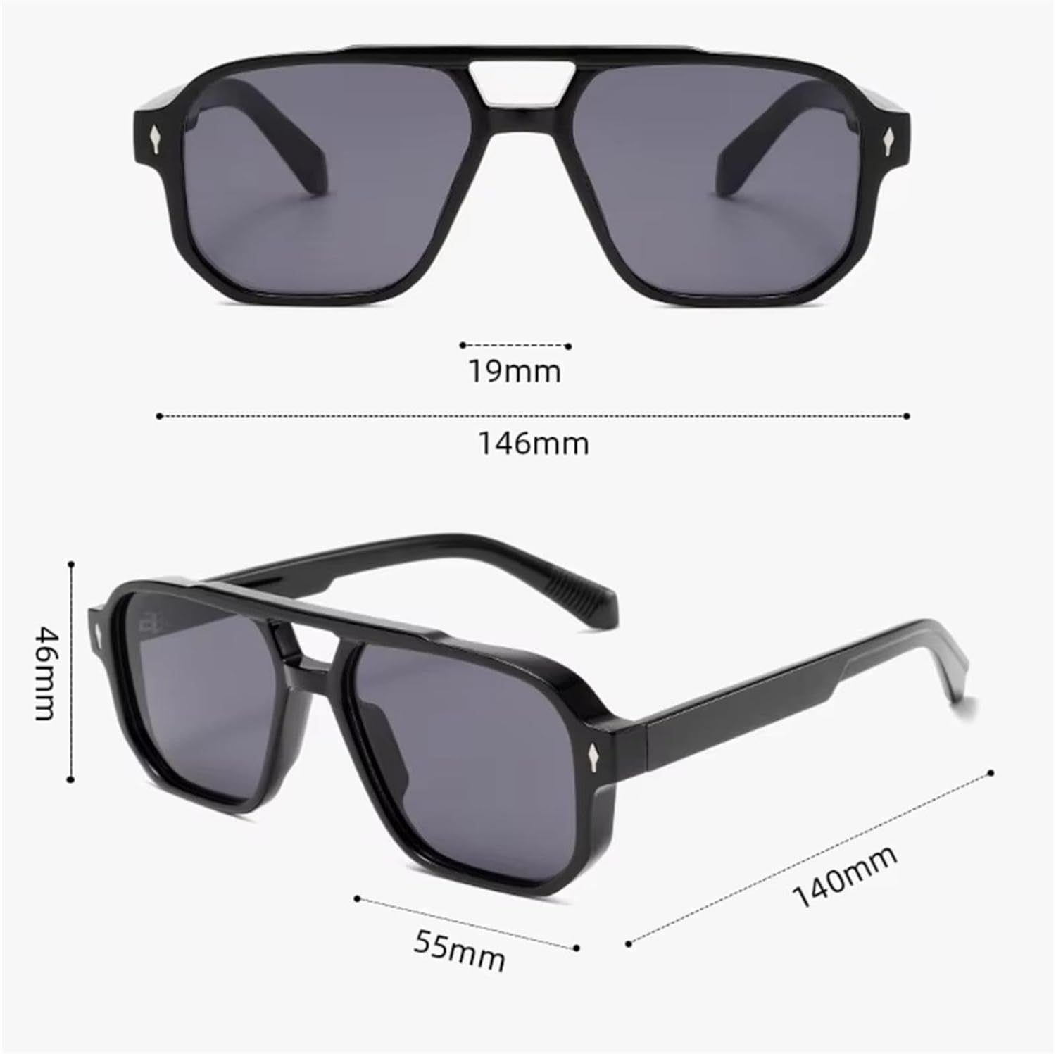 Sunglasses for Men Women Vintage Retro Sun Glasses